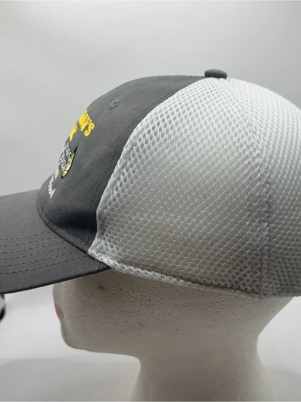 Sportsman Pride Pet Food Trucker Hat Gray Mesh Adjustable SnapBack Promo Cap